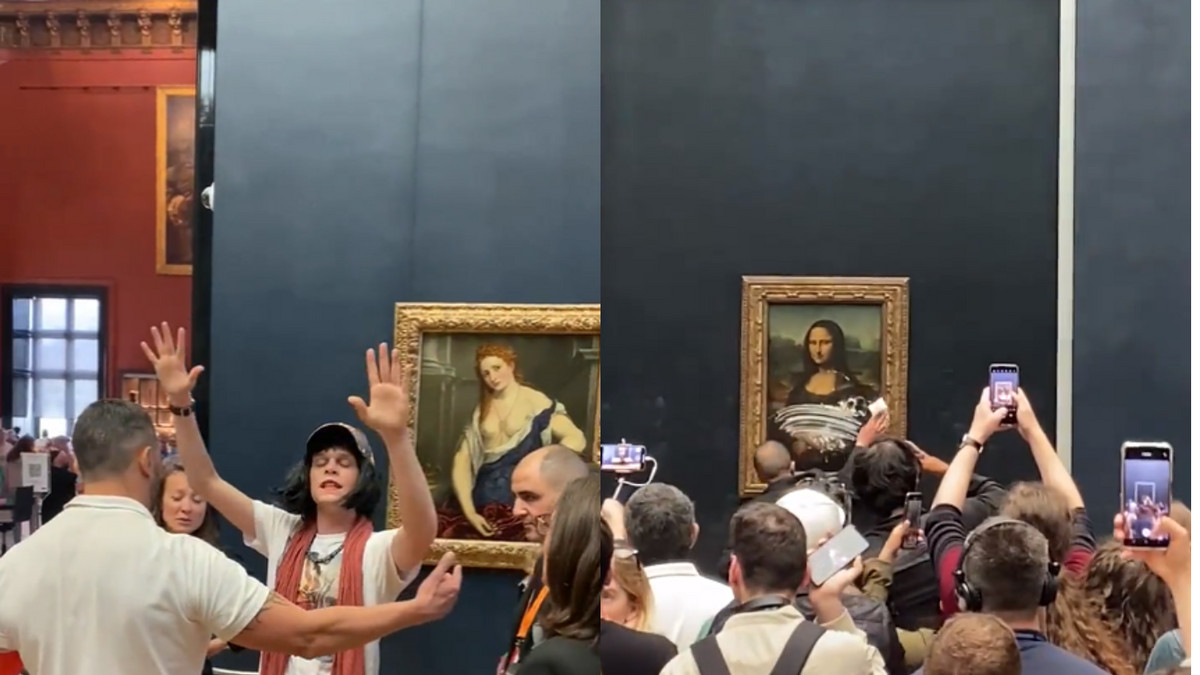 Вандал намагався розтрощити картину "Мона Ліза" - фото 1