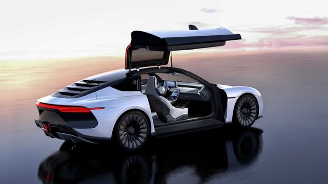 Культовий DeLorean отримав логічне продовження: тепер це футуристичний електромобіль - фото 506463