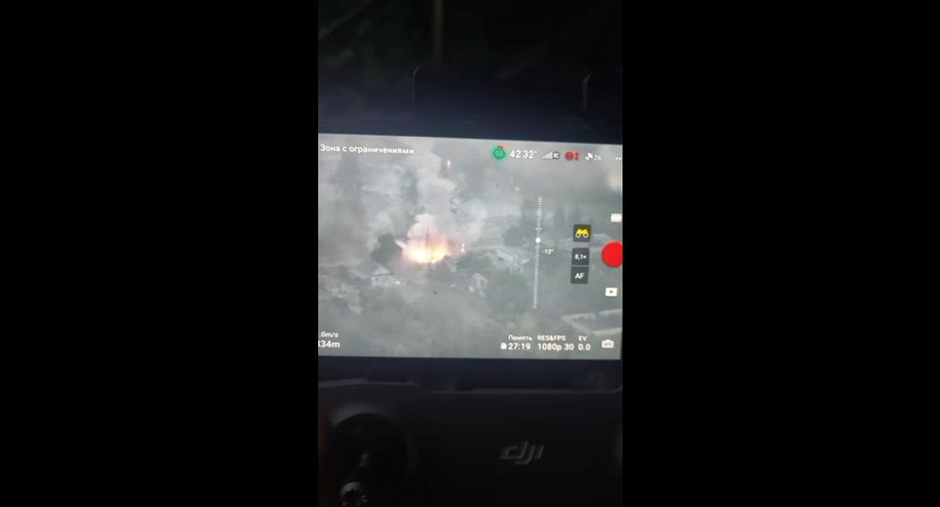 Десантники влаштували вогняне шоу для окупантів – відео