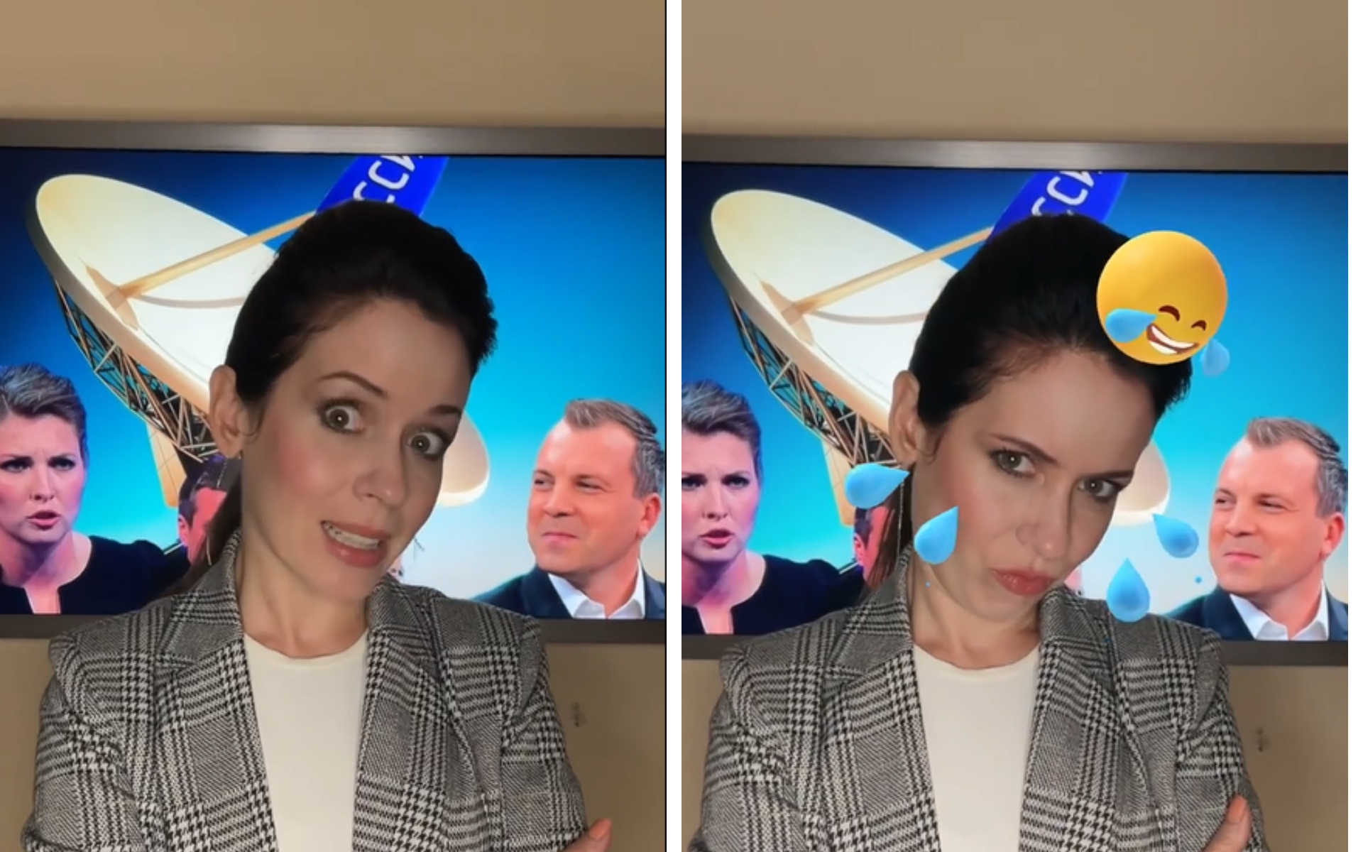 Зірка "Скаженого весілля зняла епічну пародію на пропагандистку Скабєєву: кумедне відео