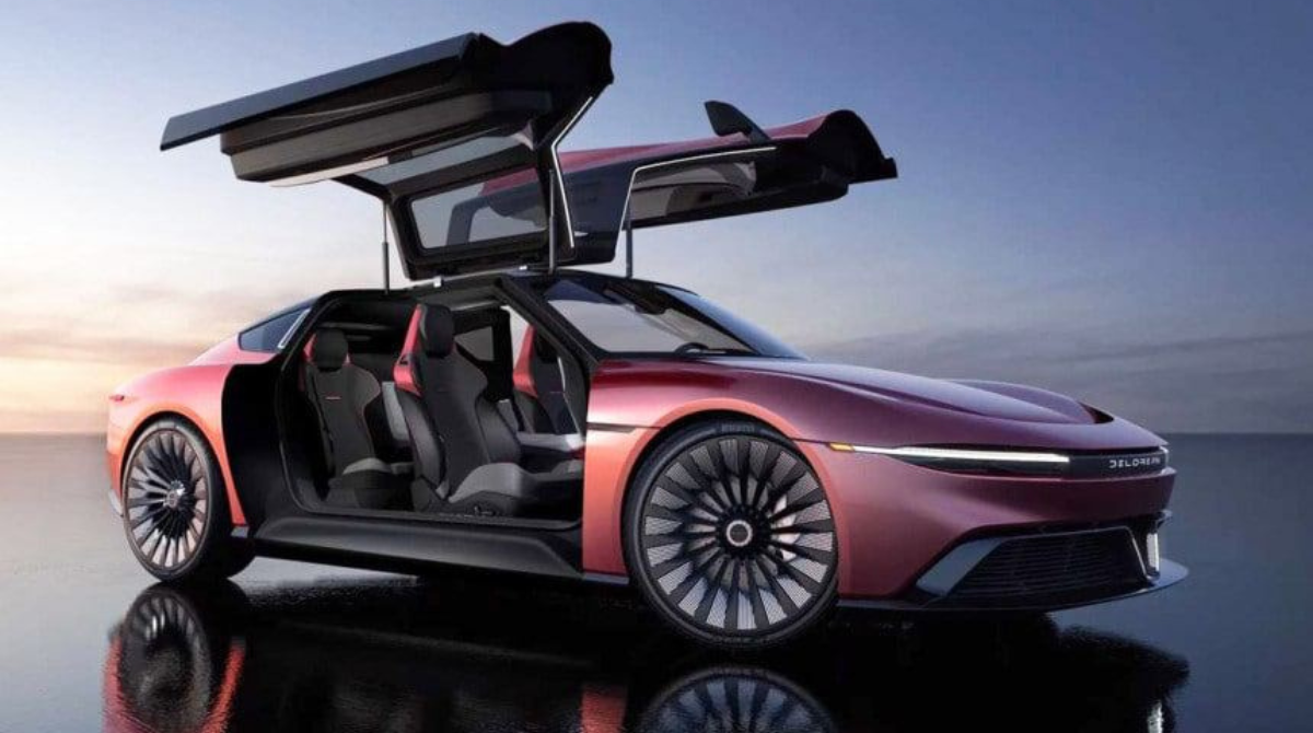 У 2024 році з'явиться електрокар, як машина у фільмі "Назад у майбутнє"