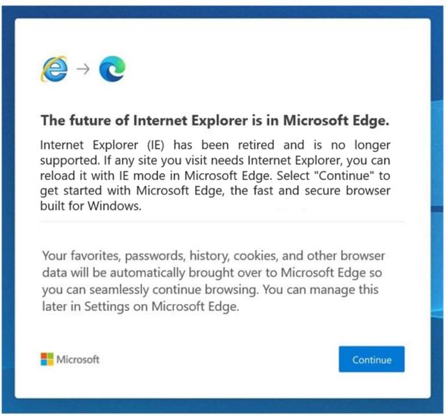 Кінець епохи: Microsoft офіційно припинила підтримку браузера Internet Explorer - фото 507651