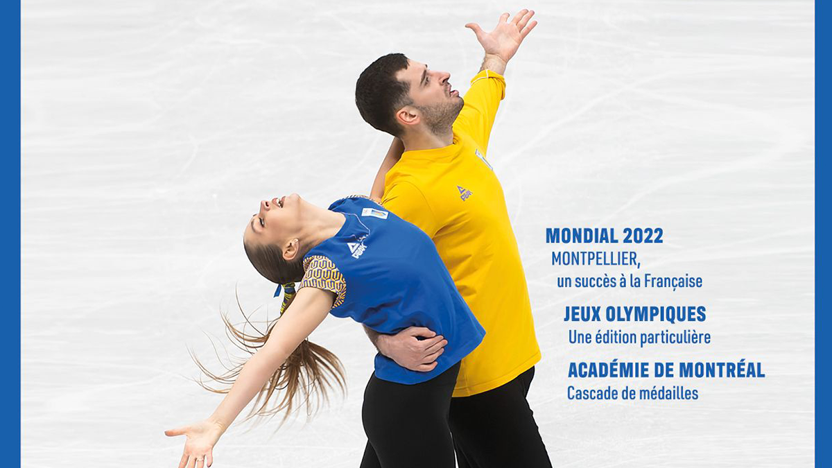 У Франції вийшов журнал з українськими фігуристами на обкладинці