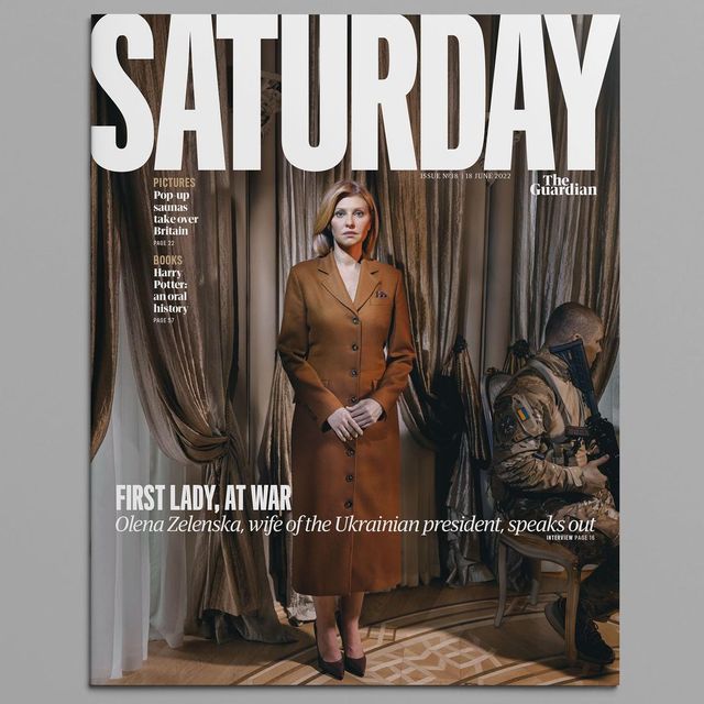 Олена Зеленська знялася для британського The Guardian - фото 507850