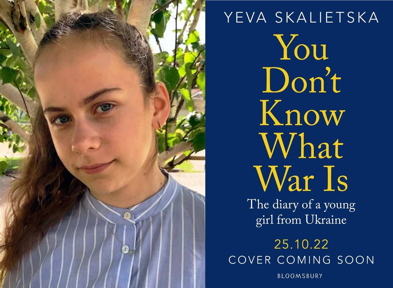 Щоденник про війну 12-річної харків'янки видадуть у понад 12 країнах