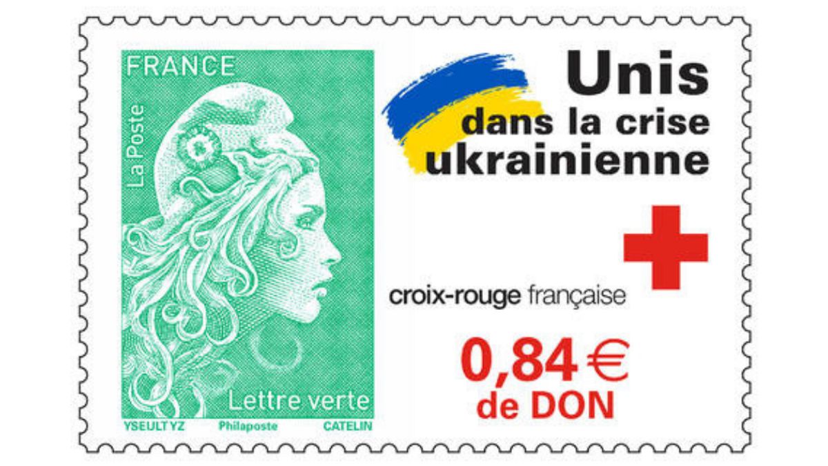 Пошта Франції випустила марку присвячену Україні - фото 1