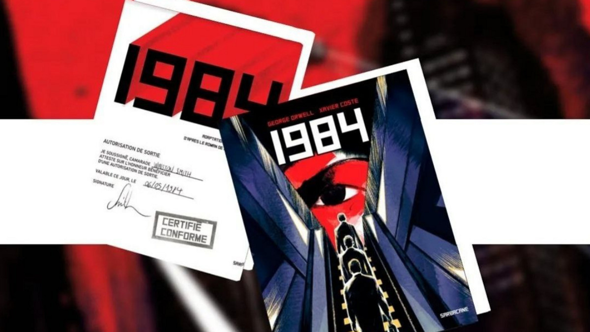 Антиутопія "1984" Орвелла з'явиться українською у форматі коміксу - фото 1