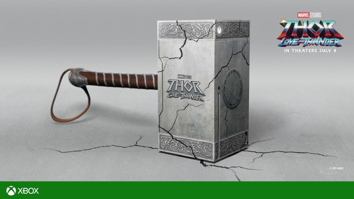 Xbox випустили єдиний екземпляр у вигляді молота Тора, який розіграють у конкурсі - фото 1