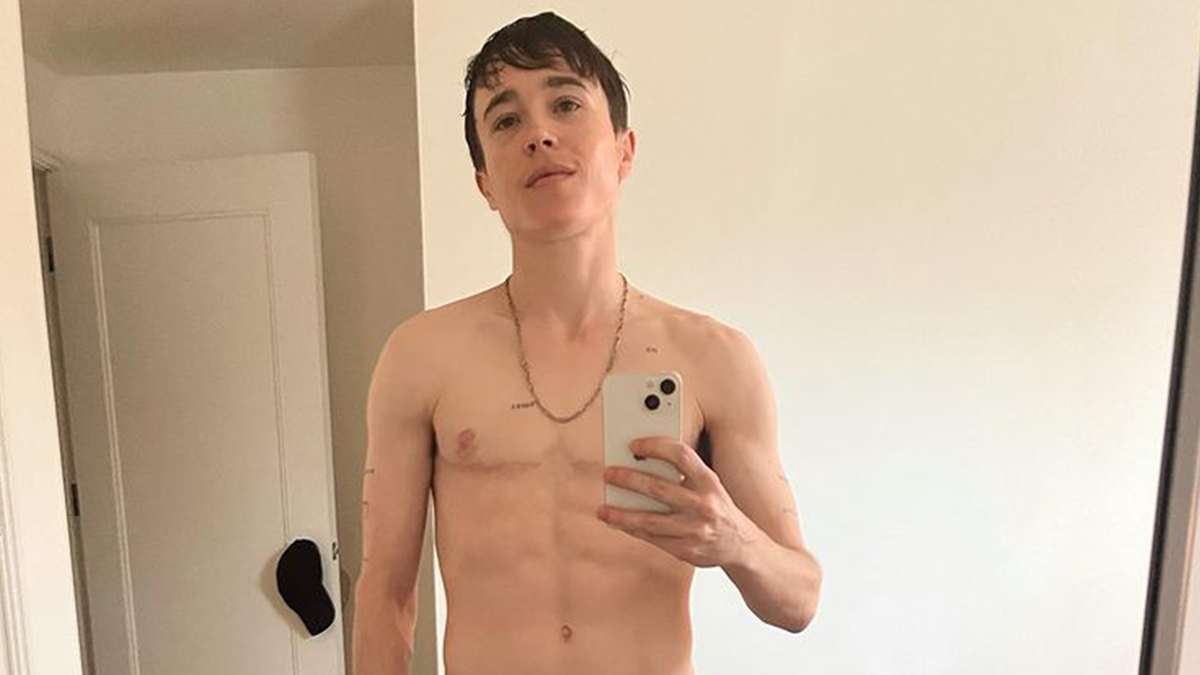 Елліот Пейдж показав своє нове фото на паспорт