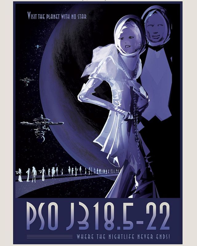 NASA показало 7 туристичних постерів з панорамами планет - фото 509007