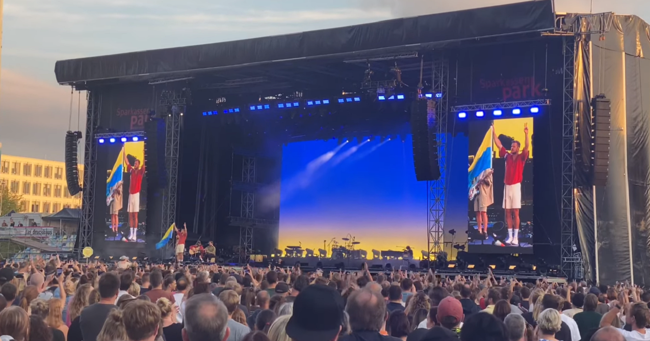 Imagine Dragons на концерті присвятив промову українським дітям, які постраждали від війни