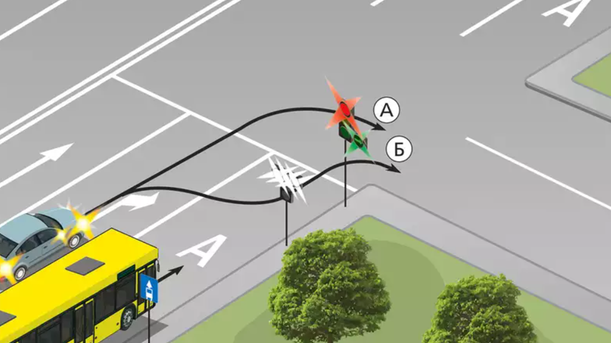 Як легковику повернути направо без порушення ПДР: ситуація, у якій водії часто помиляються - фото 1