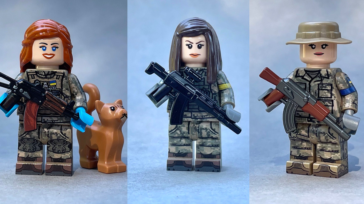 Українки-захисниці стали прообразами нових фігурок LEGO - фото 1