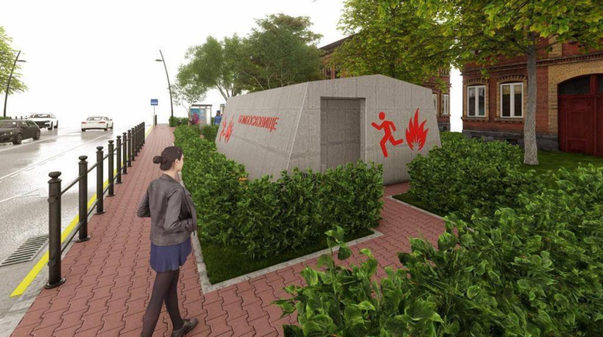 У Харкові з'являться спеціальні зупинки-укриття для захисту містян