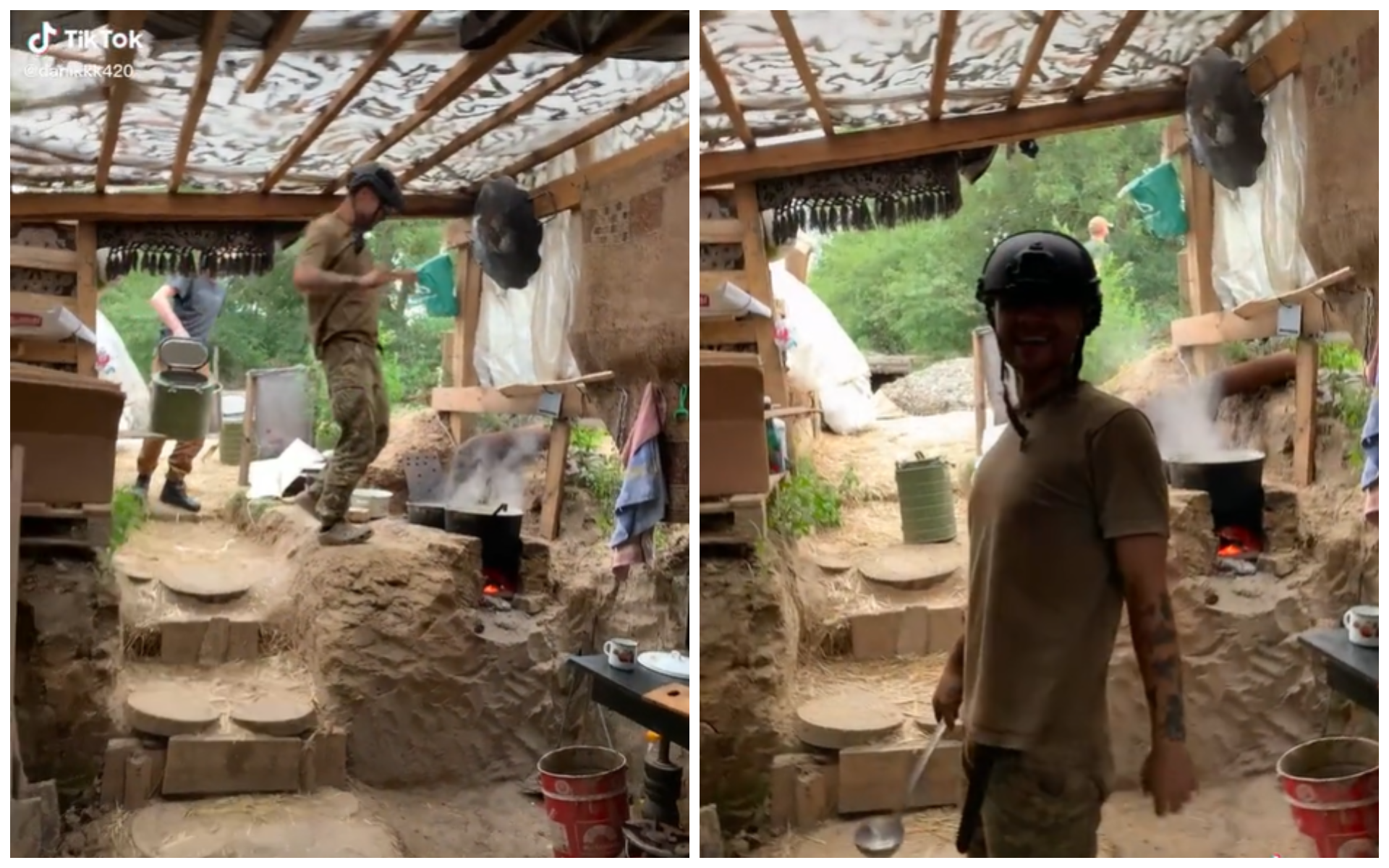 ЗСУ найкращі: відео з бійцем, який готує і танцює, підкорює TikTok