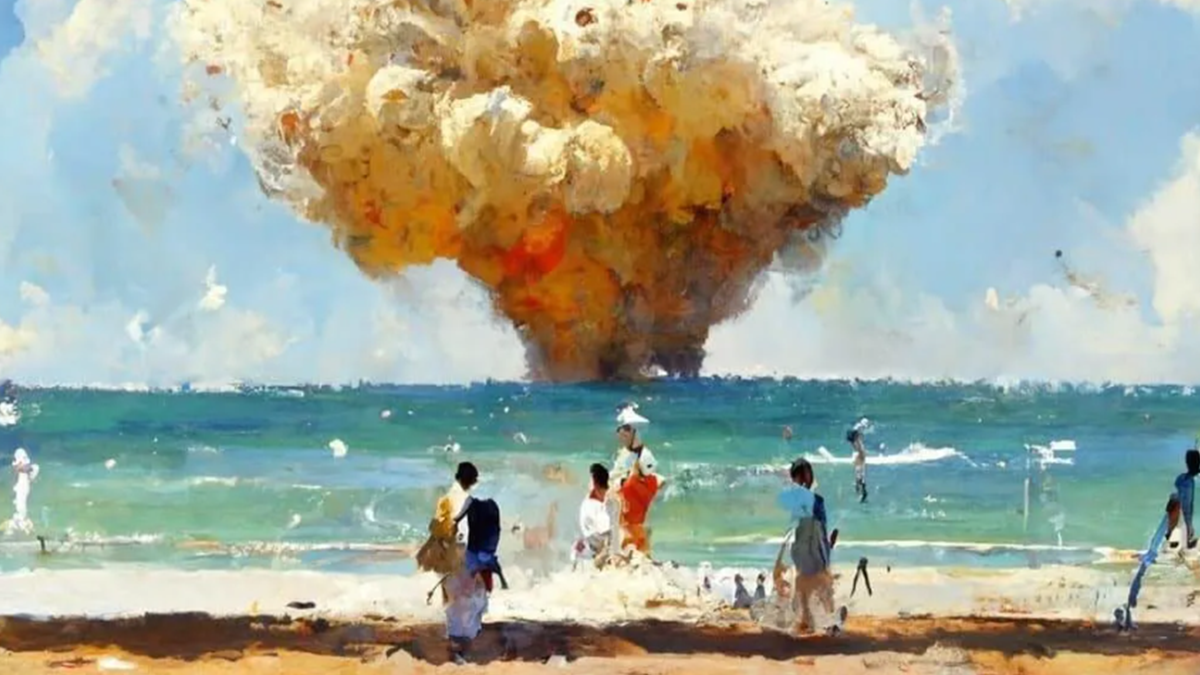 Нейромережа Midjourney показала свою версію "бавовни" в окупованому Криму