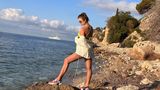 Вагітна Еліна Світоліна показала серію пляжних фото з Монако