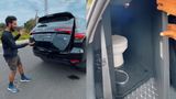 Ентузіасти встановили унітаз в кросовер Toyota Fortuner: відео