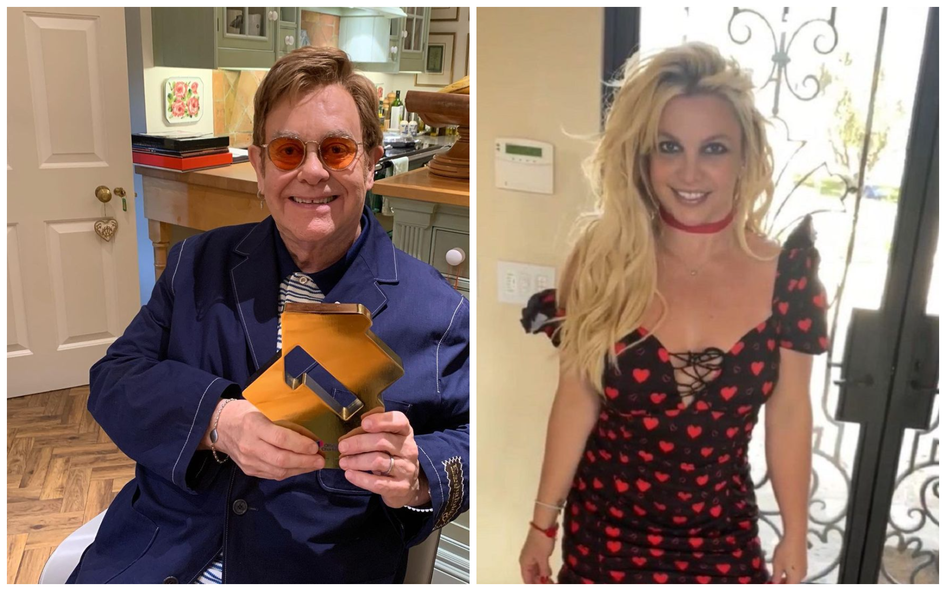 Елтон Джон заспойлерив спільний хіт з Брітні Спірс – відео