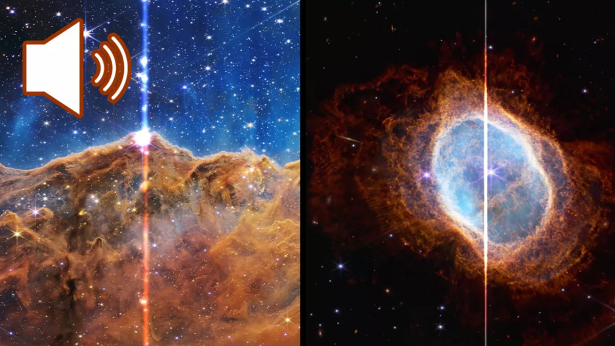 Почути космос: знімки телескопа Джеймса Вебба перетворили на музику - фото 1