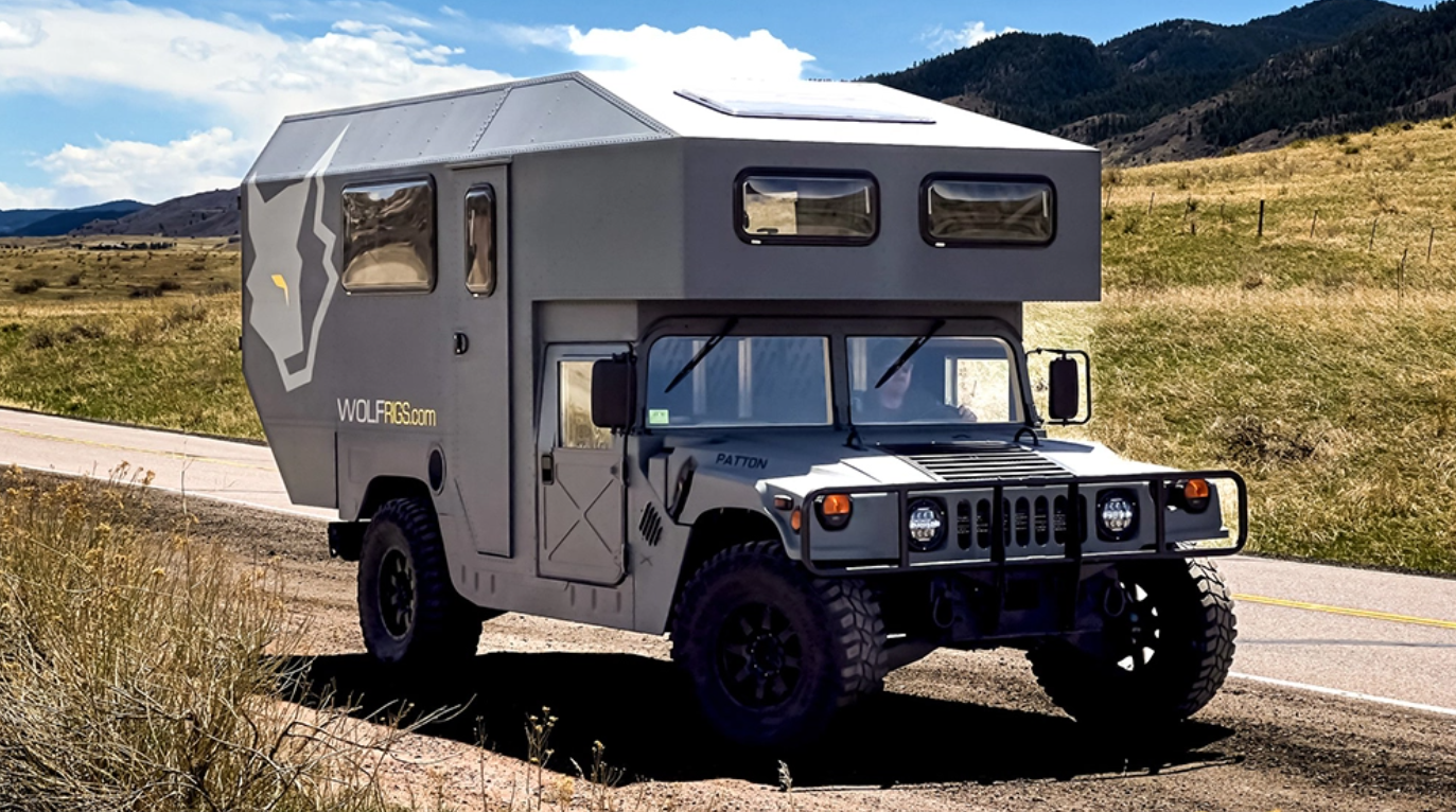 Подивіться на комфортний всюдихідний кемпер на базі Hummer H1