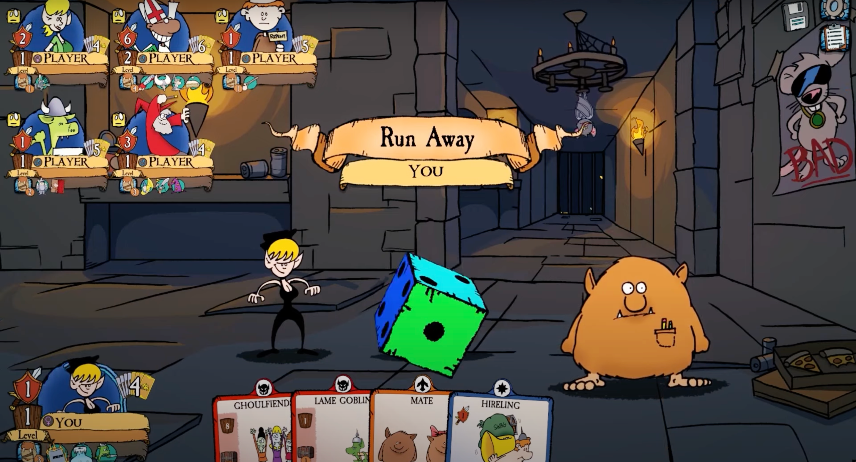 Популярна настільна гра "Манчкін" стане відеогрою