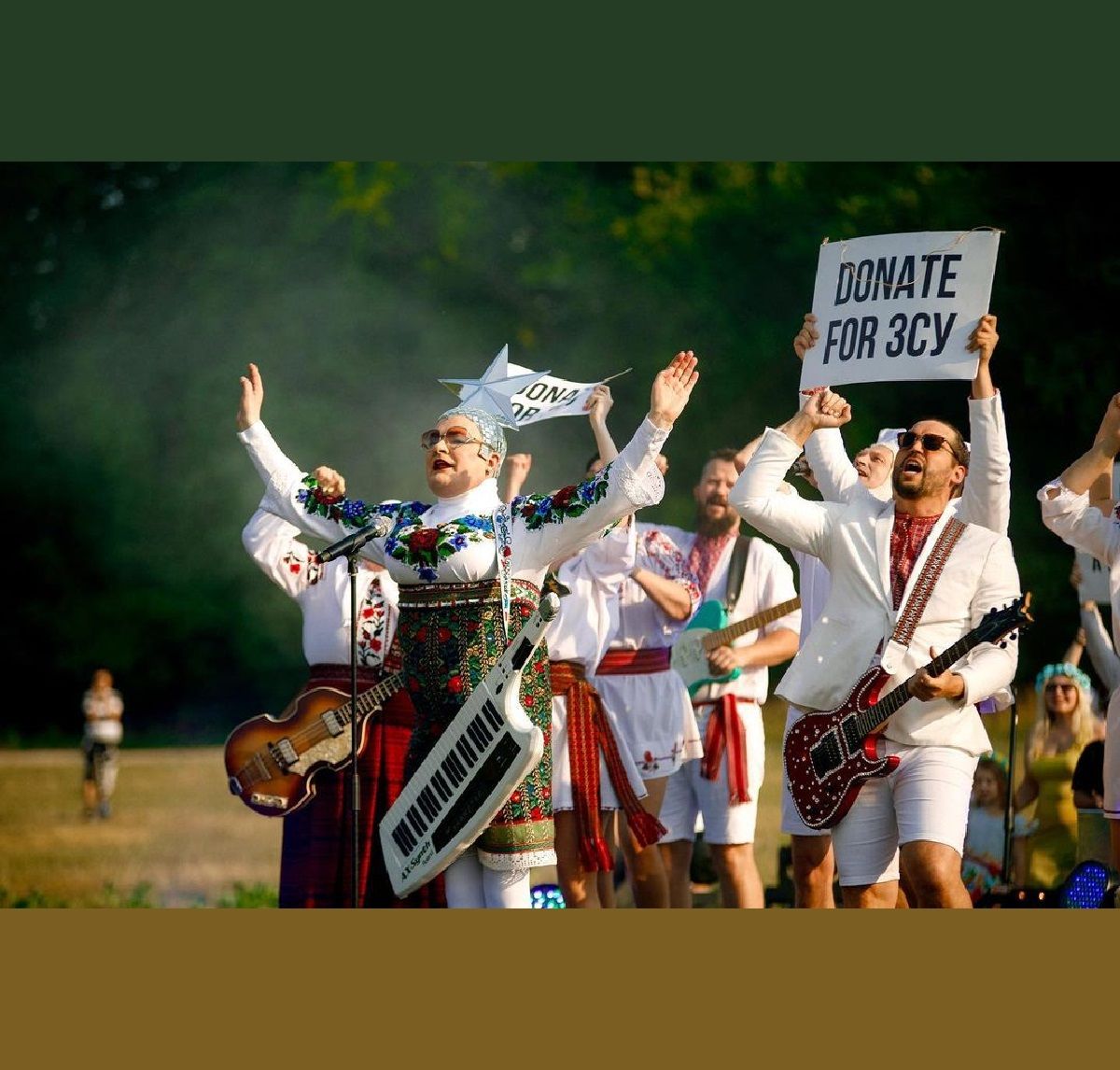 "Ось вам, а не Херсон": Андрій Данилко показав зневажливий жест окупантам