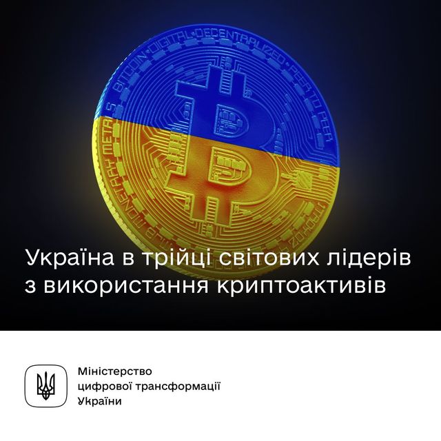 Україна увійшла у ТОП 3 світових лідерів з використання криптовалюти - фото 513128