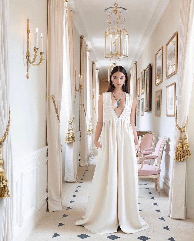 Копія розкішної мами: дочка Беллуччі вразила своєю вродою у новій фотосесії - фото 514132