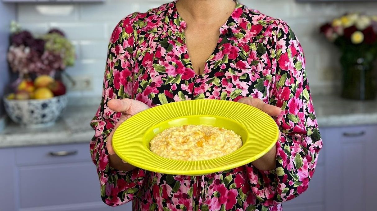 Ліза Глінська поділилася перевіреним рецептом гарбузової каші