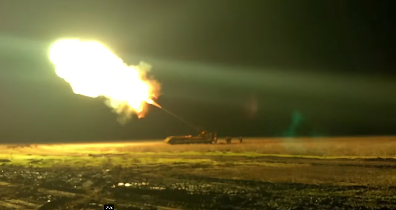 Бійці ЗСУ передали "полум'яний привіт" окупантам на Херсонщині – ефектне відео