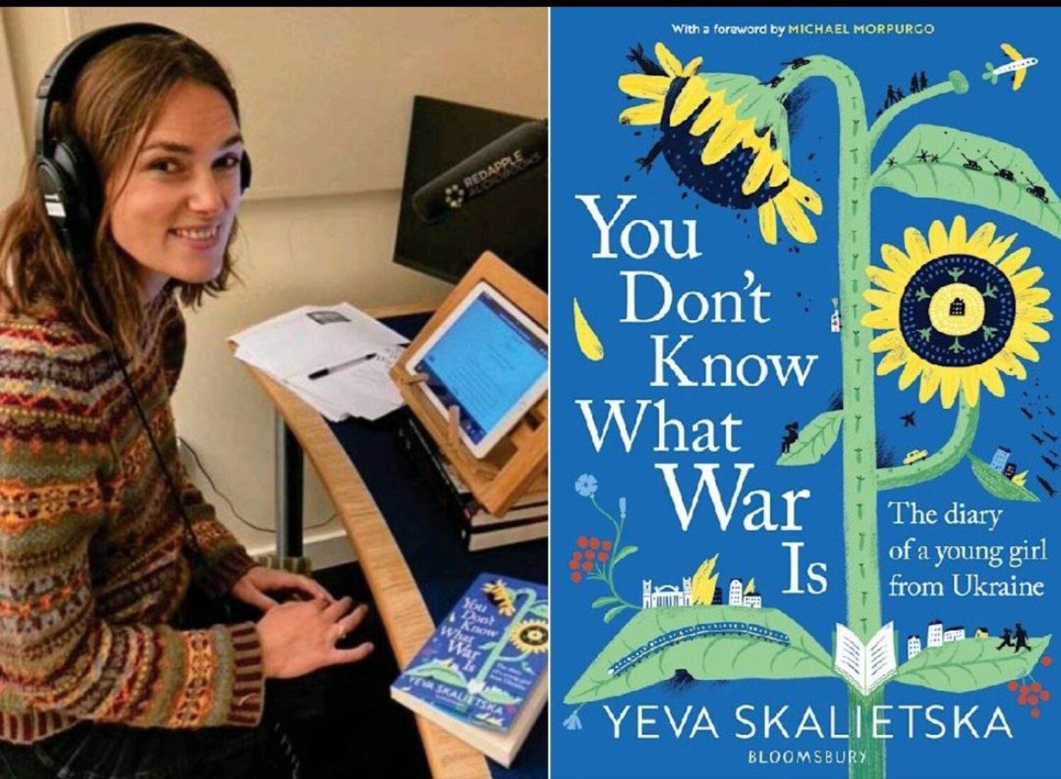 Кіра Найтлі озвучила аудіоверсію щоденника 12-річної українки про війну