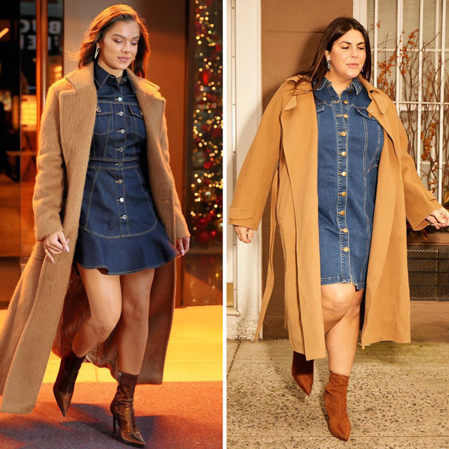 Стиль не лише для худих: блогерка повторює образи зірок на 'не ідеальній' фігурі – фото - фото 516388