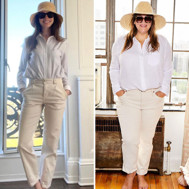 Стиль не лише для худих: блогерка повторює образи зірок на 'не ідеальній' фігурі – фото - фото 516389