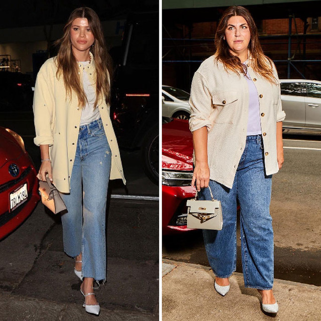 Стиль не лише для худих: блогерка повторює образи зірок на 'не ідеальній' фігурі – фото - фото 516399