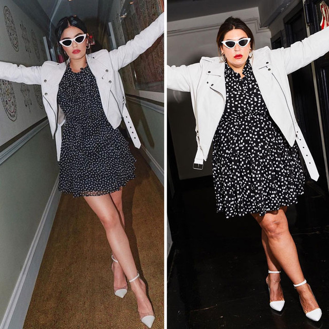 Стиль не лише для худих: блогерка повторює образи зірок на 'не ідеальній' фігурі – фото - фото 516400