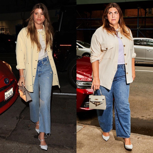 Стиль не лише для худих: блогерка повторює образи зірок на 'не ідеальній' фігурі – фото - фото 516402