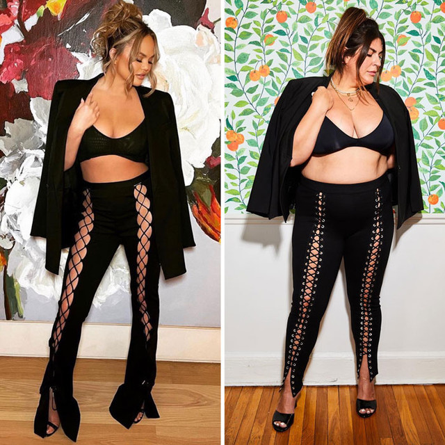 Стиль не лише для худих: блогерка повторює образи зірок на 'не ідеальній' фігурі – фото - фото 516405