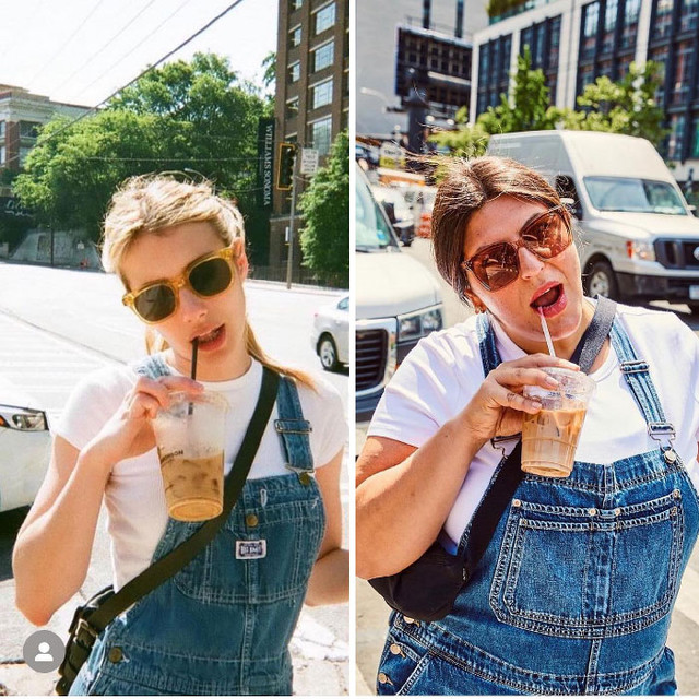 Стиль не лише для худих: блогерка повторює образи зірок на 'не ідеальній' фігурі – фото - фото 516406