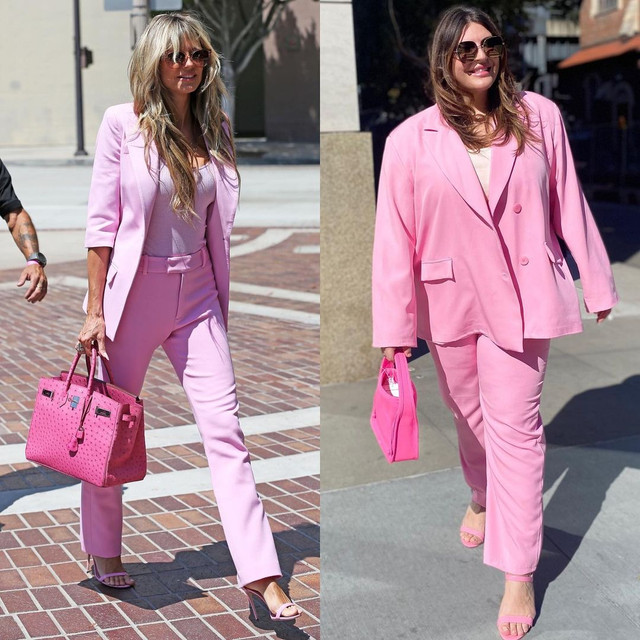 Стиль не лише для худих: блогерка повторює образи зірок на 'не ідеальній' фігурі – фото - фото 516407