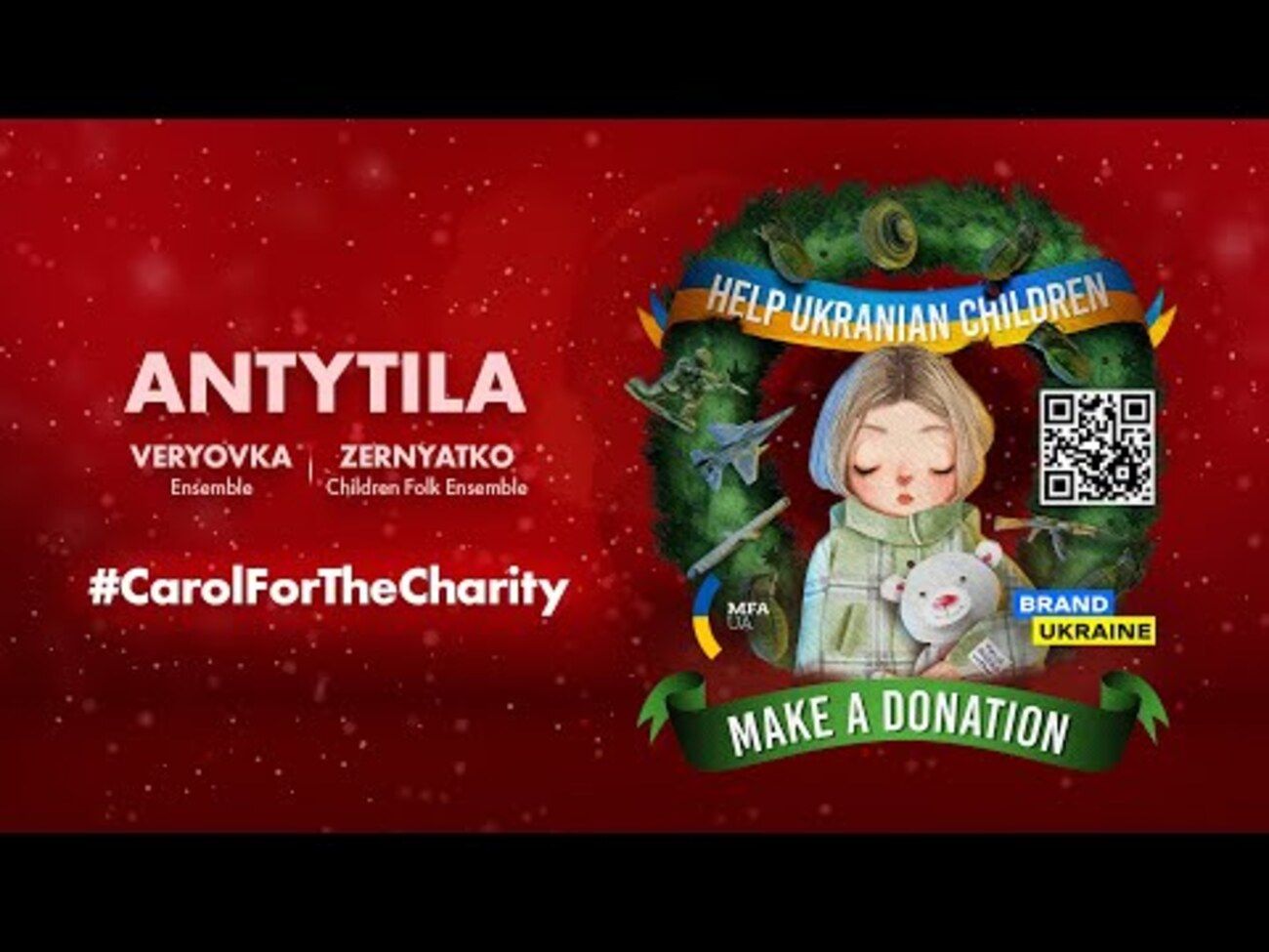 Гурт "Антитіла" презентував нову версію "Щедрика", щоб допомогти українським дітям - фото 1