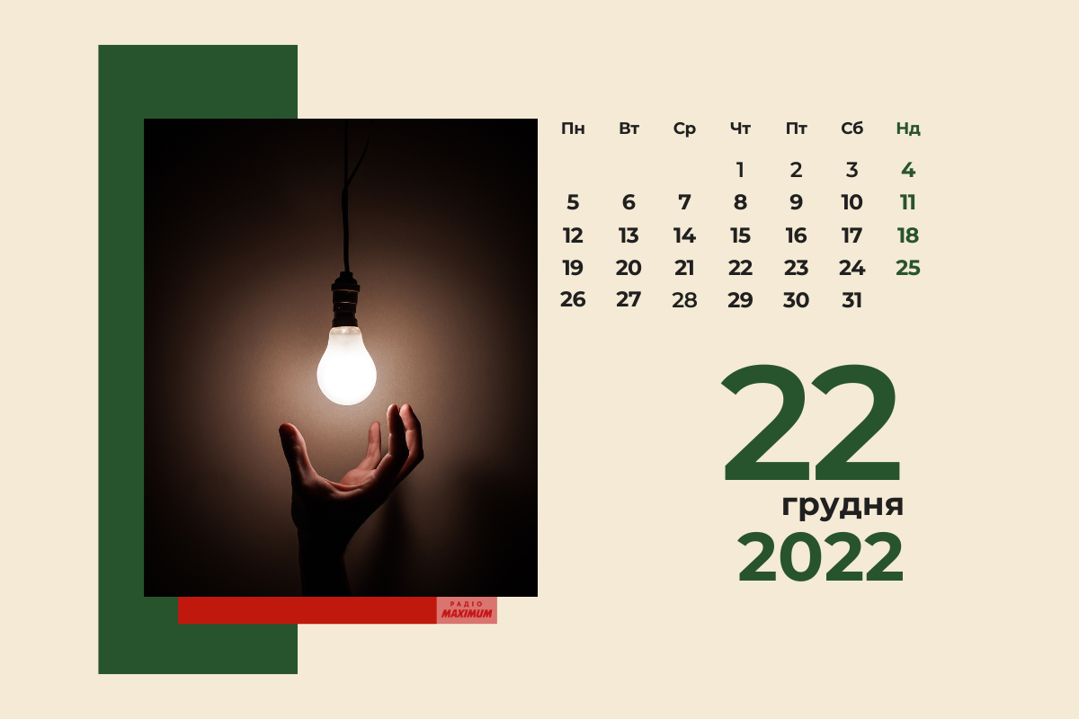 22 грудня 2022 – яке сьогодні свято: традиції, заборони і прикмети