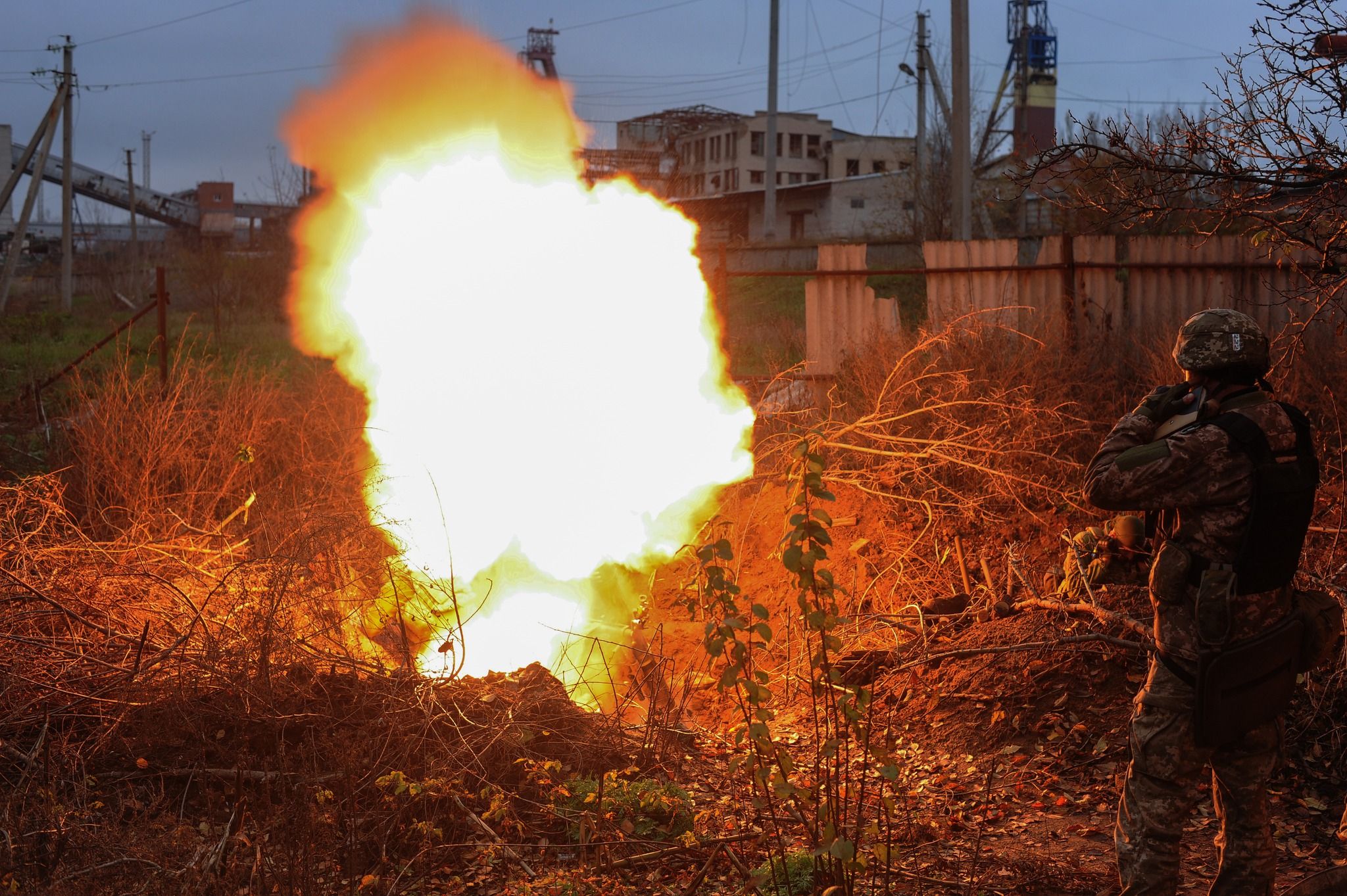 Холодноярівці показали, як "шкварили" окупантів у Соледарі – фото
