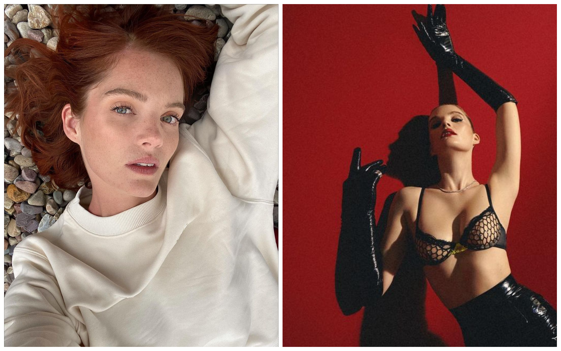 Руда бестія: Алексіна Грем похизувалась фігурою у спокусливій фотосесії – 18+