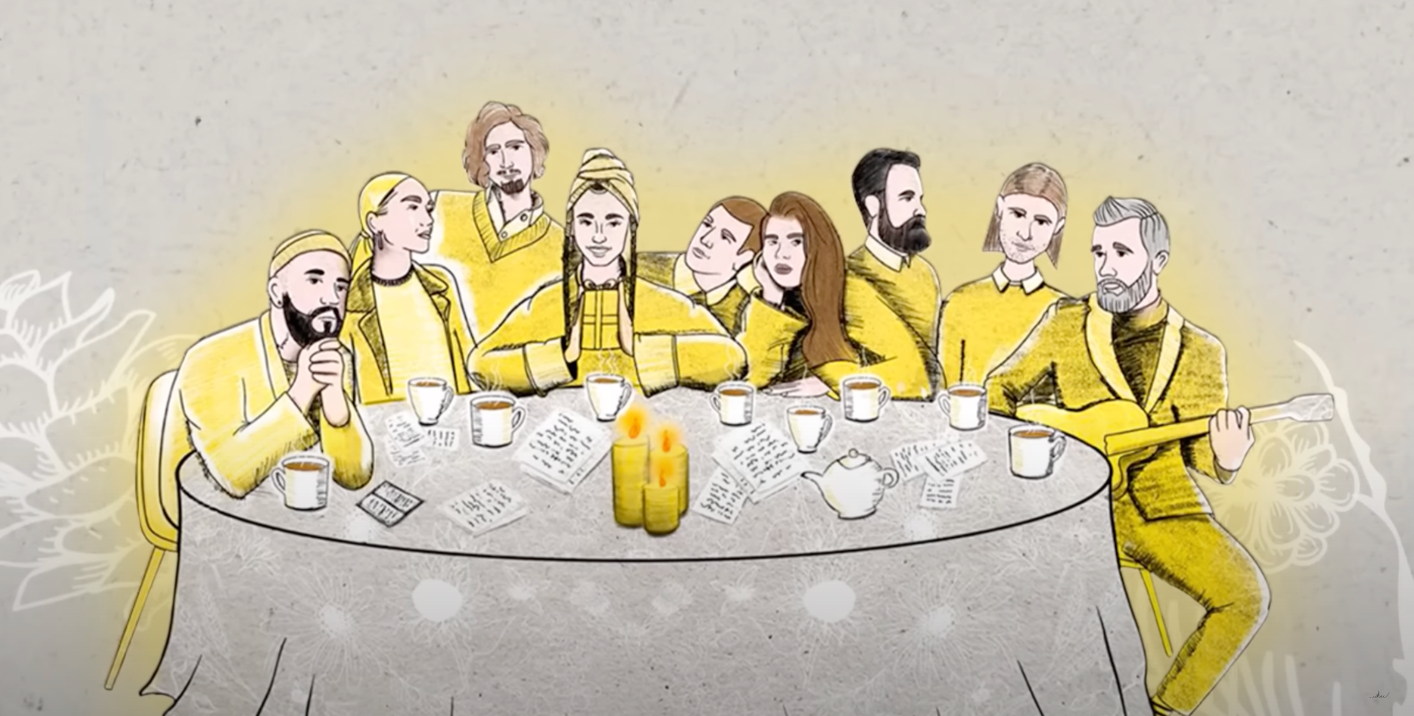 За одним столом: українські зірки записали спільний трек до свят