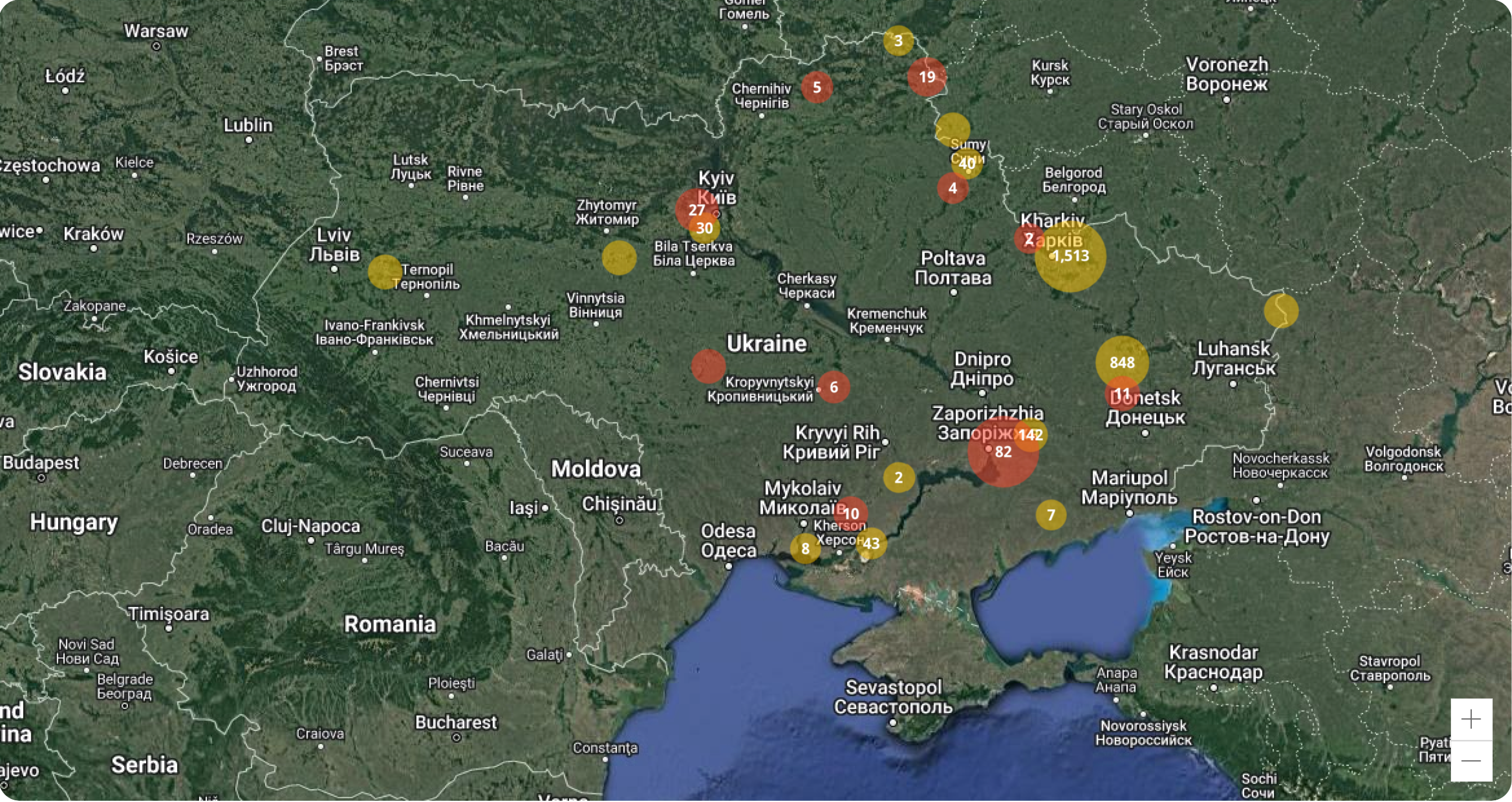 Відтепер в Україні доступна мапа замінованих територій