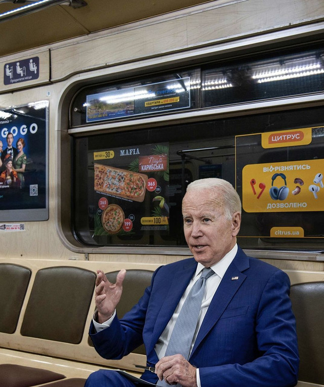 Байденюк у Києві – мережа вибухнула мемами через приїзд президента США в Україну - фото 520121