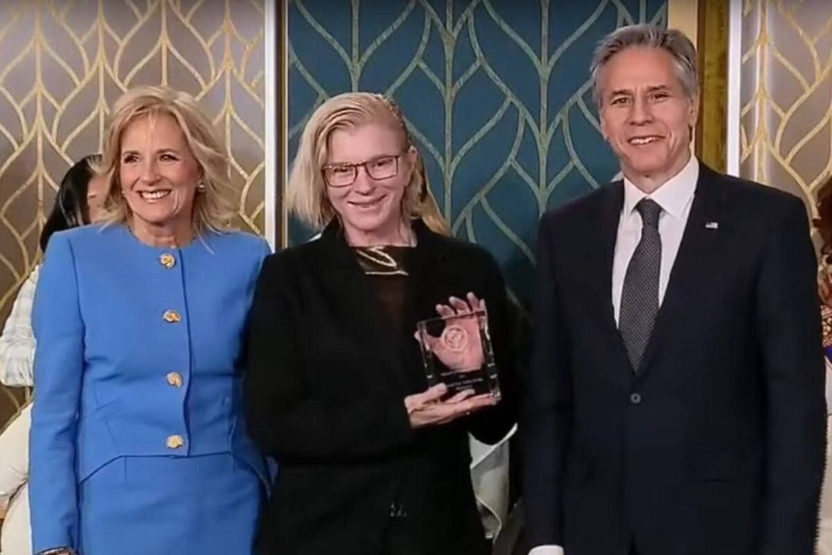 Українська парамедикиня "Тайра" отримала міжнародну премію "Відважні жінки" у Білому Домі - фото 1