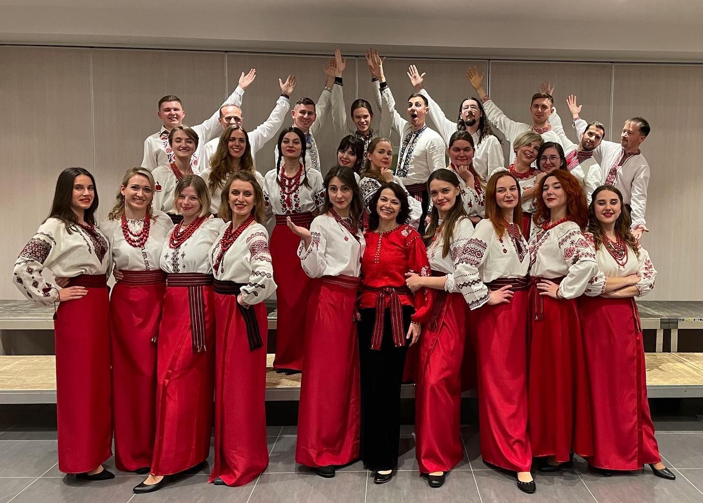 Французи заспівали Гімн України разом з нашим хором