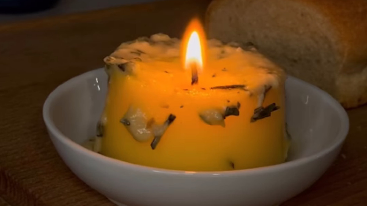 Рецепт їстівної свічки - фото 1